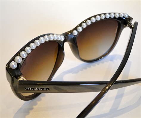 chanel pearl sunglasses saks|designer chanel jewelry.